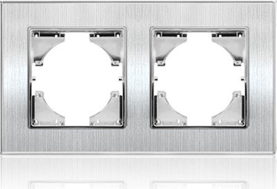 Φωτογραφία προϊόντος: Lineme Hseries 2 Θέσεων 50-00122-18 Ασημί