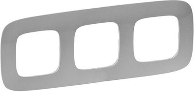 Φωτογραφία προϊόντος: Legrand Valena Allure 3 Θέσεων 754393 Ασημί