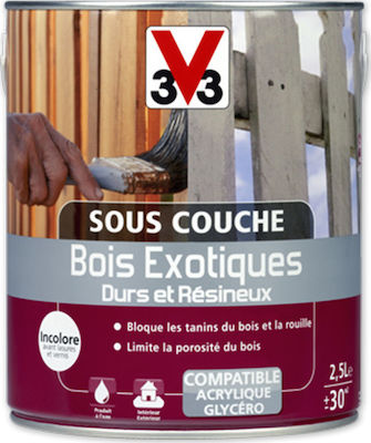 Φωτογραφία προϊόντος: V33 Sous-Couche Avant Lasure Bois Exotique 0.5lt