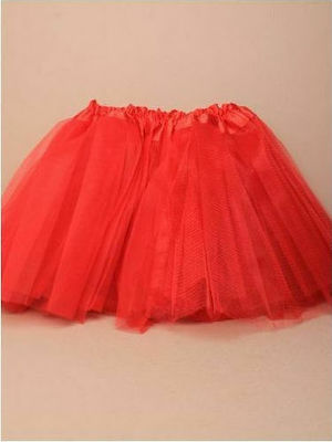 Φωτογραφία προϊόντος: Child size red net tutu. Waistband