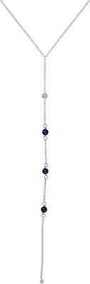 Φωτογραφία προϊόντος: Tie chain silver 925 necklace with onyx