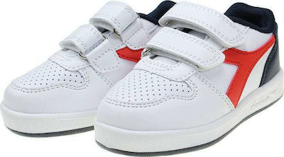 Φωτογραφία προϊόντος: Diadora Παιδικό Sneaker Playground TD με Σκρατς για Αγόρι Λευκό