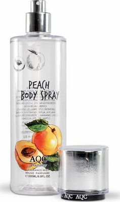 Φωτογραφία προϊόντος: Aquarius Cosmetic Body Spray Peach Body Mist 200ml