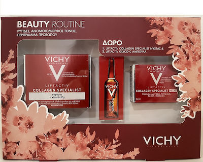 Φωτογραφία προϊόντος: Vichy Liftactiv Collagen Specialist Glyco- C Σετ Περιποίησης με Κρέμα Προσώπου και Serum