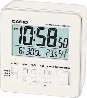 Φωτογραφία προϊόντος: Casio Ψηφιακό Ρολόι Επιτραπέζιο με Ξυπνητήρι DQ-981-7ER DQ-981-7ER