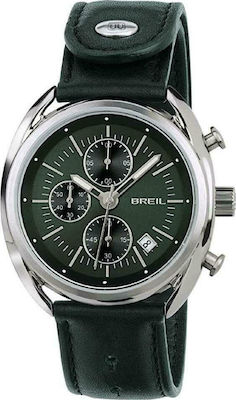 Φωτογραφία προϊόντος: Beaubourg Breil Men's Watch with Calfskin Leather Strap, Chronograph Quartz Watch