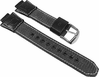 Φωτογραφία προϊόντος: Casio Υφασμάτινο Λουράκι Μαύρο 13mm
