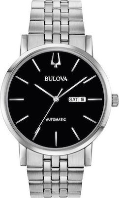 Φωτογραφία προϊόντος: Bulova Mechanical Collection Automatic Ρολόι Αυτόματο με Μεταλλικό Μπρασελέ σε Ασημί χρώμα