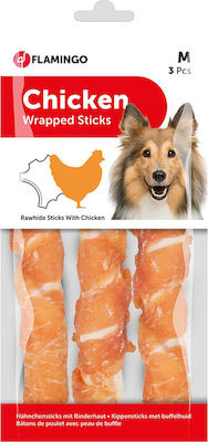 Φωτογραφία προϊόντος: ΛΙΧΟΥΔΙΑ FLAMINGO CHICKEN WRAP STICK M 155g 3TMX