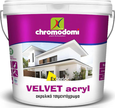 Φωτογραφία προϊόντος: CHROMODOMI - VELVET ACRYL ΑΚΡΥΛΙΚΟ ΧΡΩΜΑ ΕΞΩΤΕΡΙΚΗΣ ΧΡΗΣΗΣ ΛΕΥΚΟ 3Lt