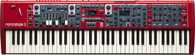 Φωτογραφία προϊόντος: Nord Synthesizer Stage 3 Compact με 73 Βαρυκεντρισμένα Πλήκτρα Κόκκινο
