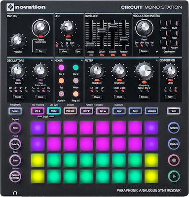Φωτογραφία προϊόντος: Novation Midi Controller Circuit Mono Station σε Μαύρο Χρώμα