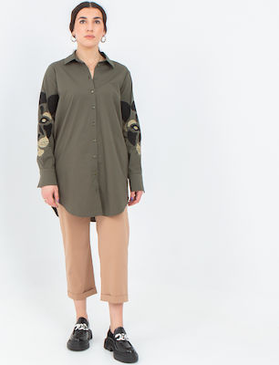 Φωτογραφία προϊόντος: KRAMMA SHIRT WITH LION DETAIL ON THE SLEEVES - 116.417.757