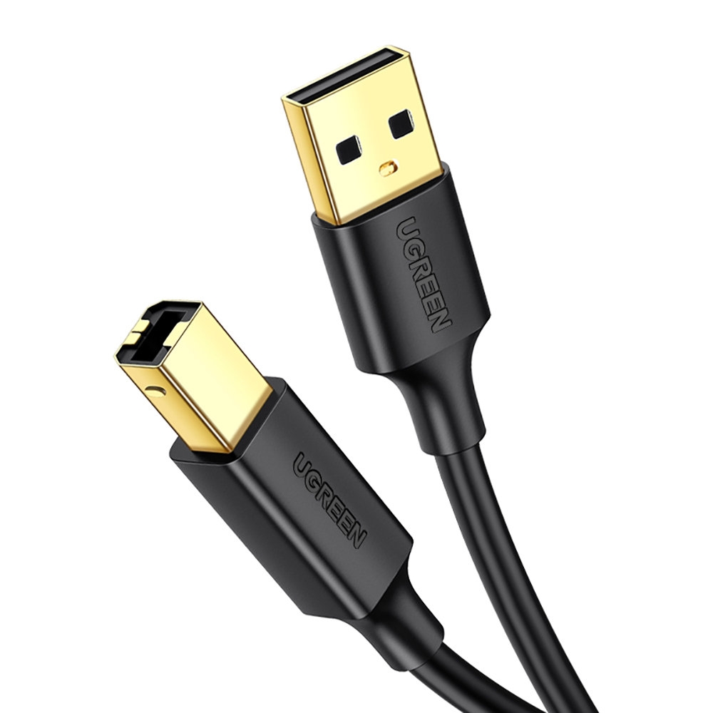 Φωτογραφία προϊόντος: Καλώδιο Εκτυπωτή USB-A 2.0 → USB-B, 1 m, Ugreen