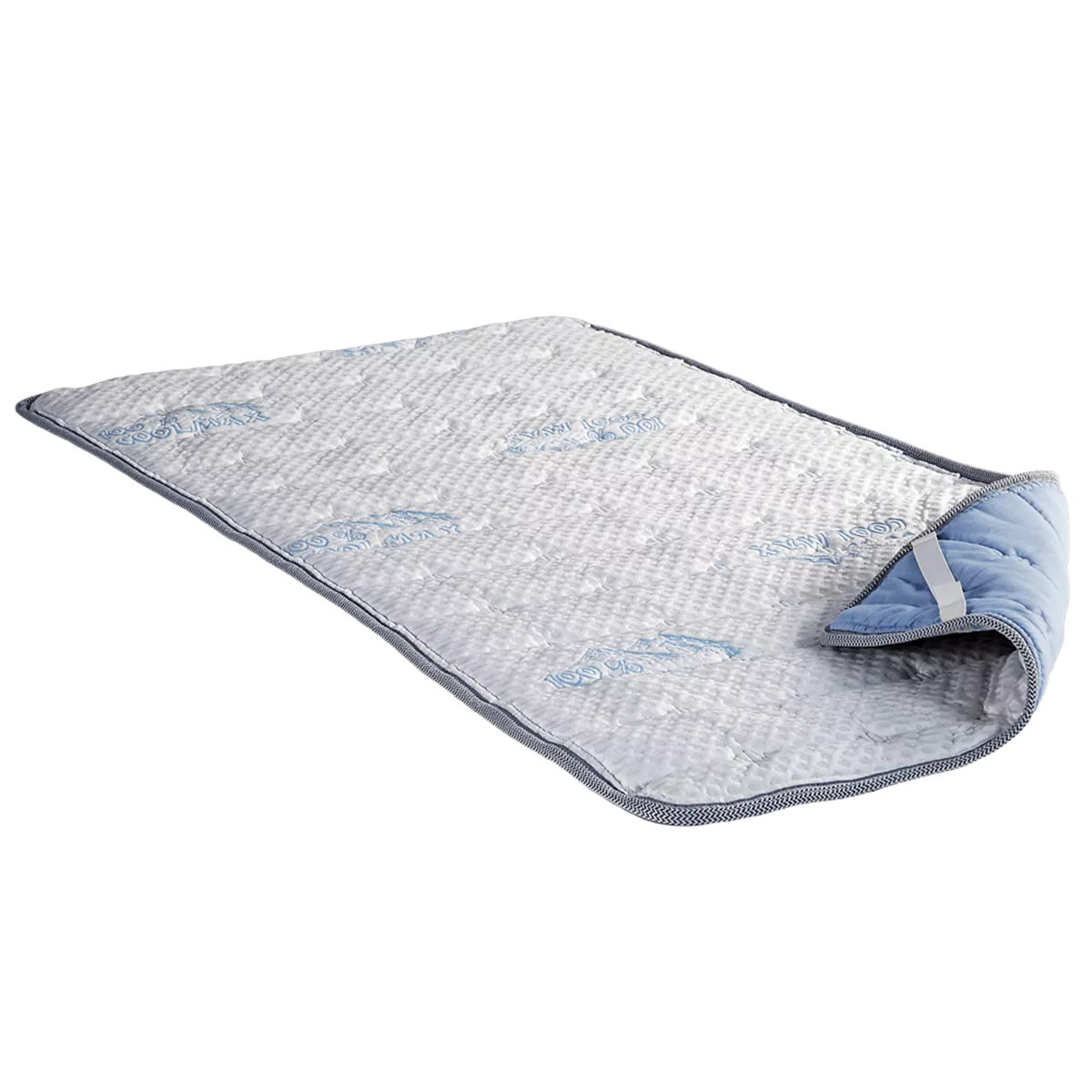 Φωτογραφία προϊόντος: E196 Estia Cool Max Cotton Επίστρωμα Topper Cotton with 4 rubbers Διάσταση: 100x200