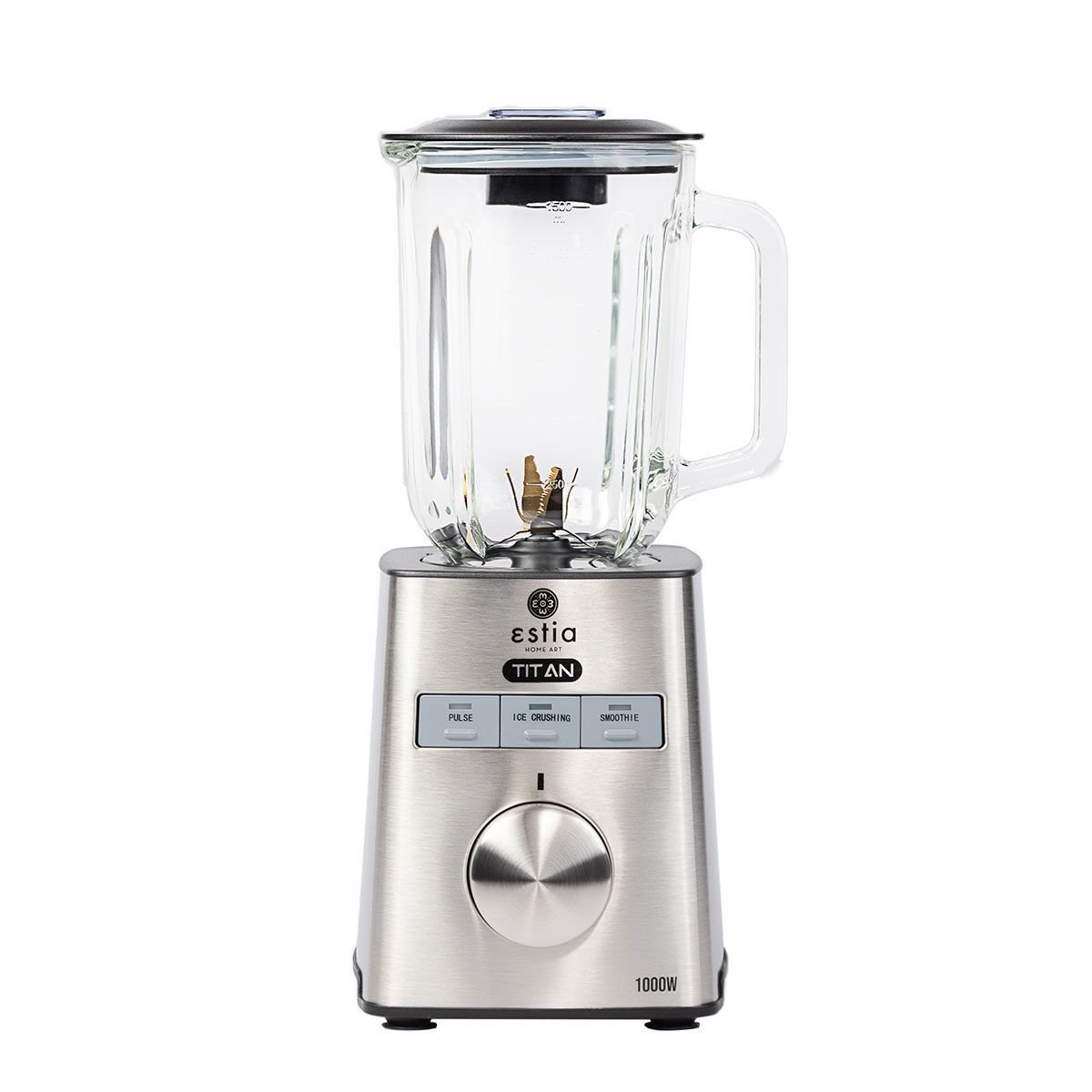Φωτογραφία προϊόντος: Estia 06-11833 Μπλέντερ για Smoothies με Γυάλινη Κανάτα 1.5lt 1000W Inox