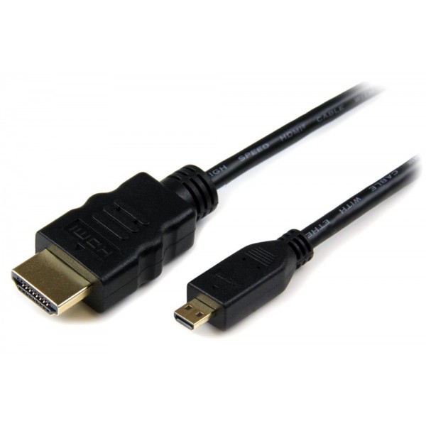 Φωτογραφία προϊόντος: Καλώδιο Powertech HDMI Male to Micro HDMI Male Black 3m (CAB-H008)