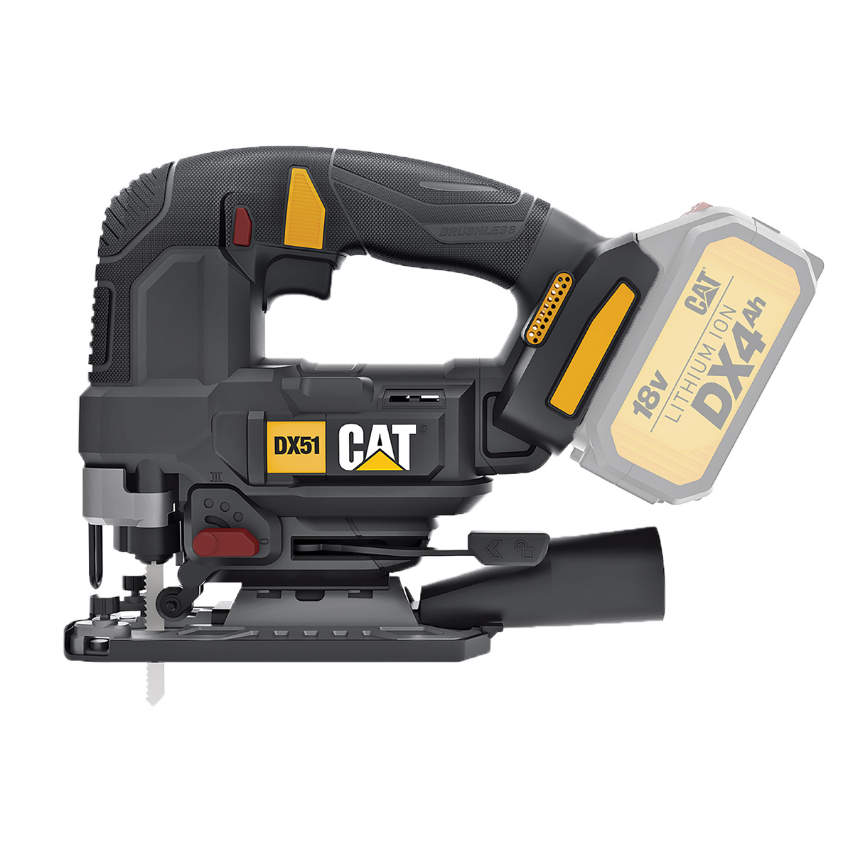 Φωτογραφία προϊόντος: CAT Solo Σέγα Brushless 18V DX51B