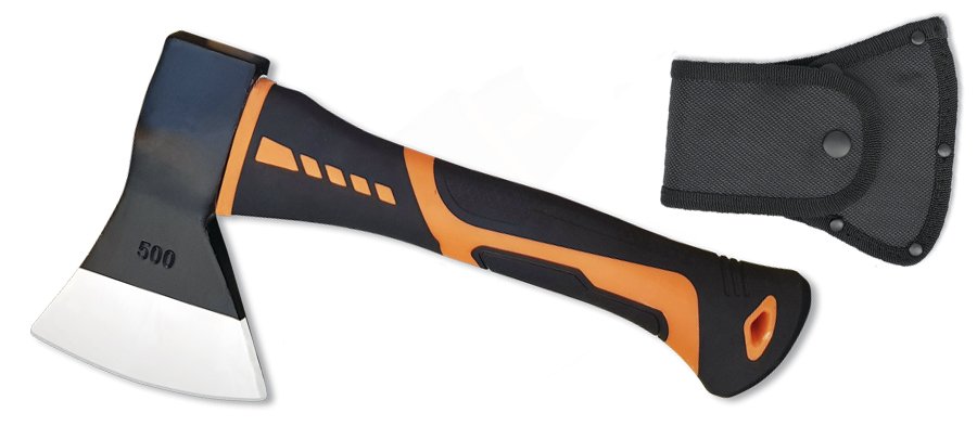 Φωτογραφία προϊόντος: ΤΣΕΚΟΥΡΙ ALBAINOX, Axe Black-Orange, Λάμα 13cm, Βάρος 0,75kg, 32397