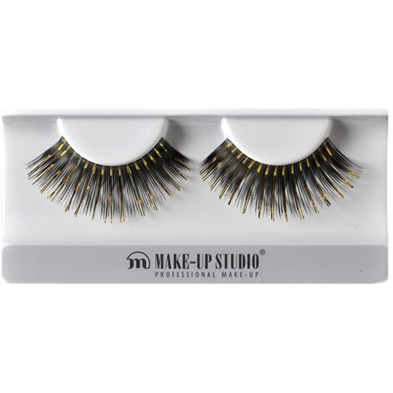 Φωτογραφία προϊόντος: Make-up Studio PH0406 Black+Gold Eyelashes Glitter+Glamour