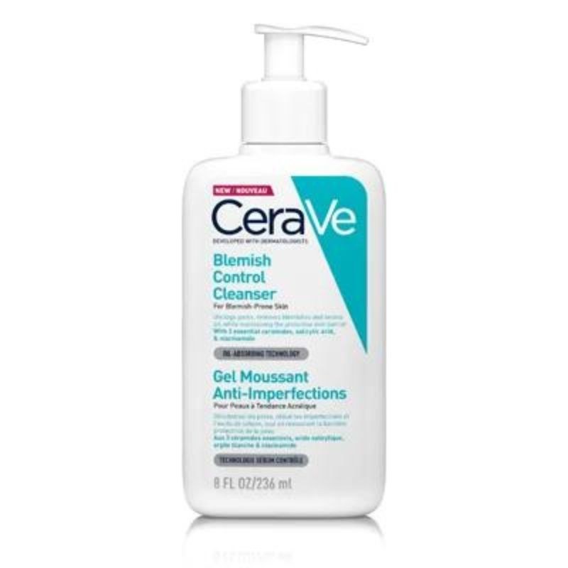 Φωτογραφία προϊόντος: CeraVe Blemish Control Cleanser Gel Καθαρισμού Προσώπου για Δέρμα με Τάση Ακμής 236ml