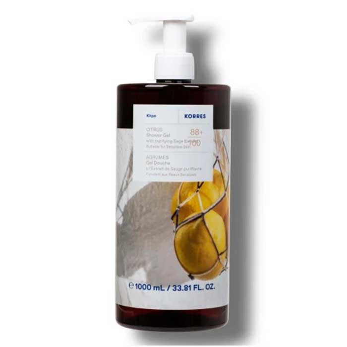 Φωτογραφία προϊόντος: KORRES With Purifying Sage Extract Citrus Shower Gel 1000ml