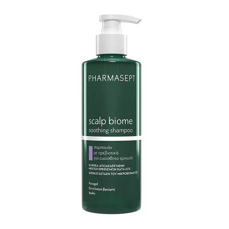 Φωτογραφία προϊόντος: Pharmasept Scalp Biome Soothing Shampoo 400 ml