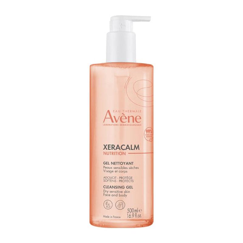 Φωτογραφία προϊόντος: Avene XeraCalm Nutrition Τζελ Καθαρισμού για Πρόσωπο + Σώμα 500 ml