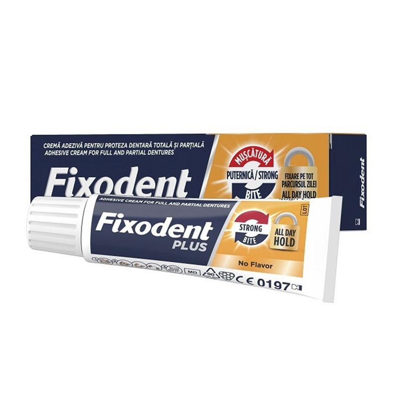 Φωτογραφία προϊόντος: Fixodent Plus Στερεωτική Κρέμα για Τεχνητές Οδοντοστοιχίες 40 gr
