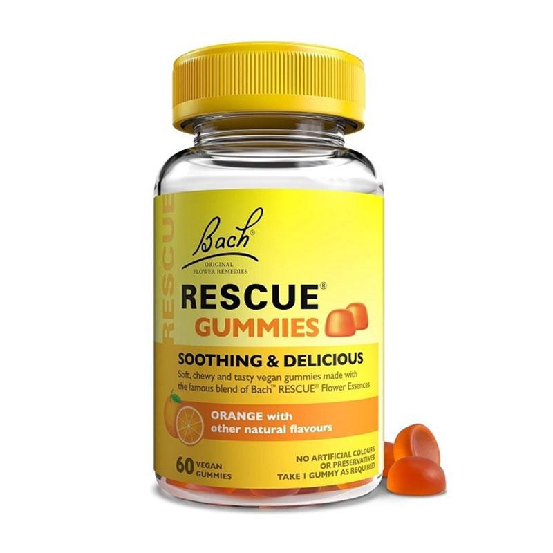 Φωτογραφία προϊόντος: Dr Bach Rescue Gummies Soothing + Delicious Γεύση Πορτοκάλι 60 vegan ζελεδάκια