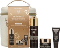 Φωτογραφία προϊόντος: Apivita Queen Bee Absolute Anti-Aging Ritual Serum 30 ml + Cream Light Texture 15 ml + Eye Cream 5 ml