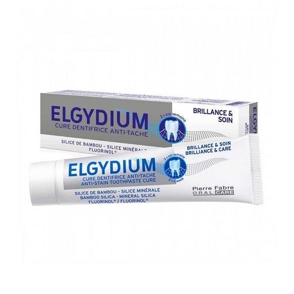 Φωτογραφία προϊόντος: Elgydium Anti-Stain Brillance + Care toothpaste 30 ml