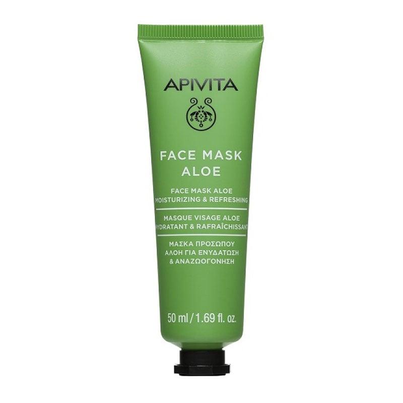 Φωτογραφία προϊόντος: APIVITA Face Mask Μάσκα Προσώπου Με Αλόη Για Ενυδάτωση 50ml