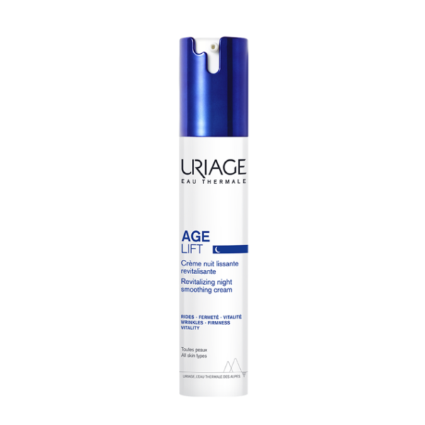 Φωτογραφία προϊόντος: Uriage Age Lift Revitalizing Night Smoothing Cream Αντιγηραντική Κρέμα Νύχτας 40ml