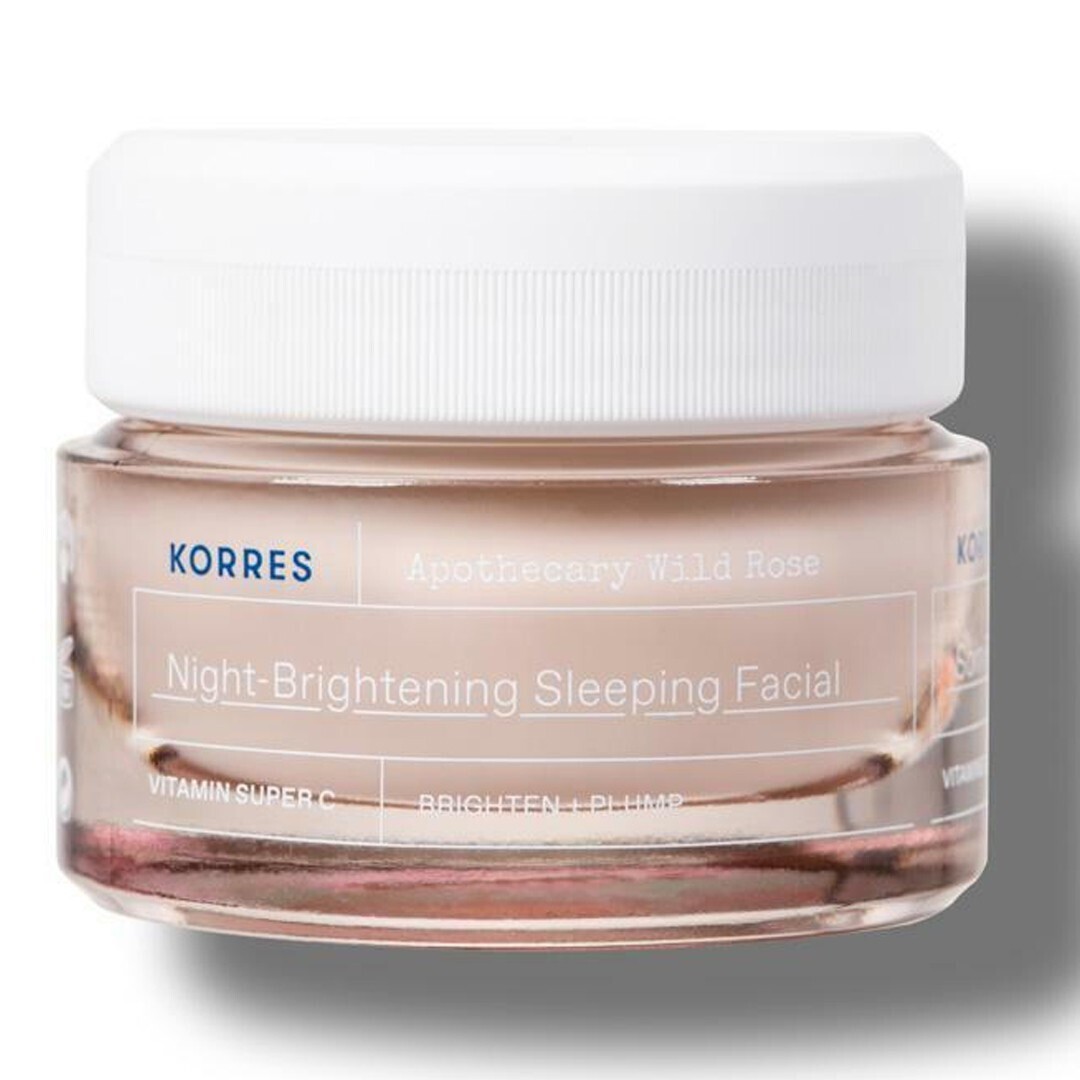Φωτογραφία προϊόντος: Korres Apothecary Wild Rose Night-Brightening Sleeping Facial Επανορθωτική Κρέμα Νύχτας 40 ml