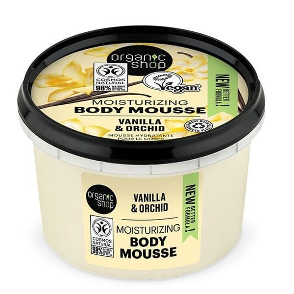 Φωτογραφία προϊόντος: Organic Shop Vanilla & Orchid Body Mousse 250ml