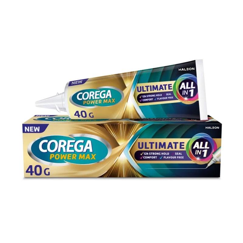 Φωτογραφία προϊόντος: Corega Power Max Στερεωτική Κρέμα Τεχνητής Οδοντοστοιχίας 40gr