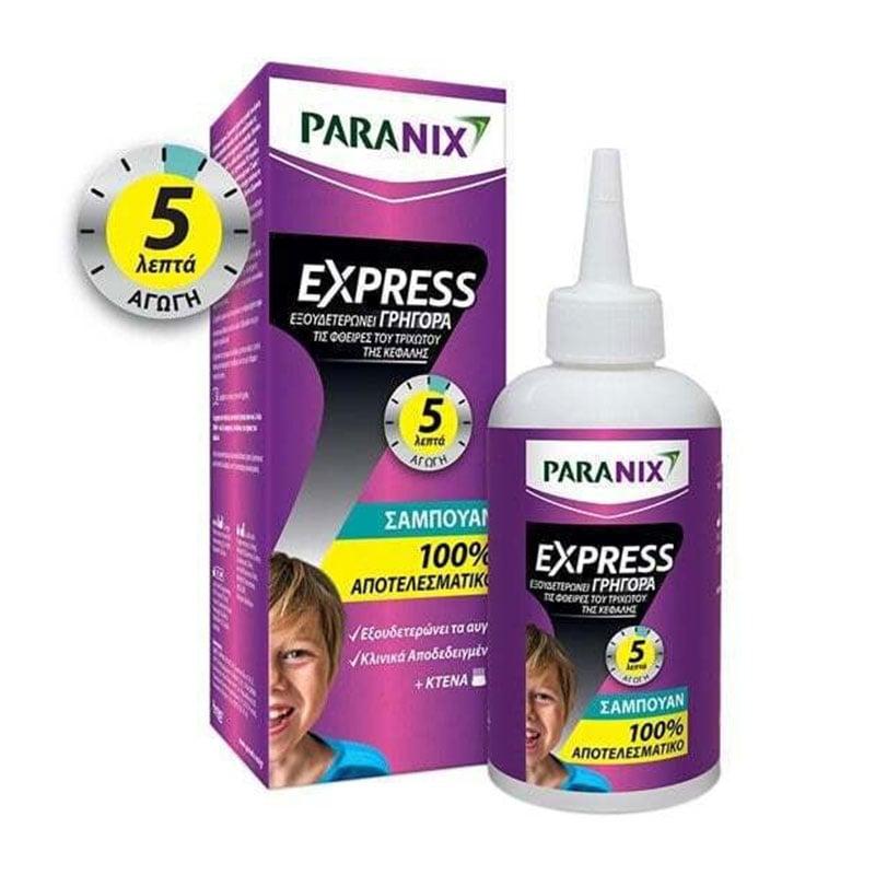 Φωτογραφία προϊόντος: Paranix Express Αντιφθειρικό Σαμπουάν & Χτενάκι για Παιδιά 200ml