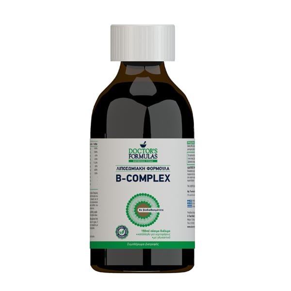Φωτογραφία προϊόντος: Doctor's Formula Λιποσωμιακή Φόρμουλα B-Complex 150 ml