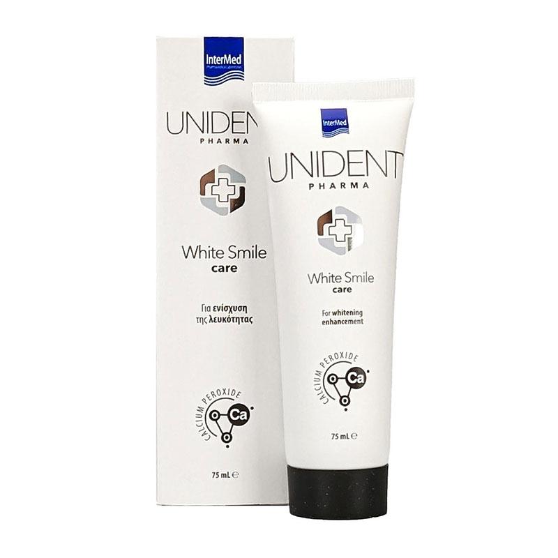 Φωτογραφία προϊόντος: Intermed Unident Pharma White Smile Care Οδοντόκρεμα 75mL