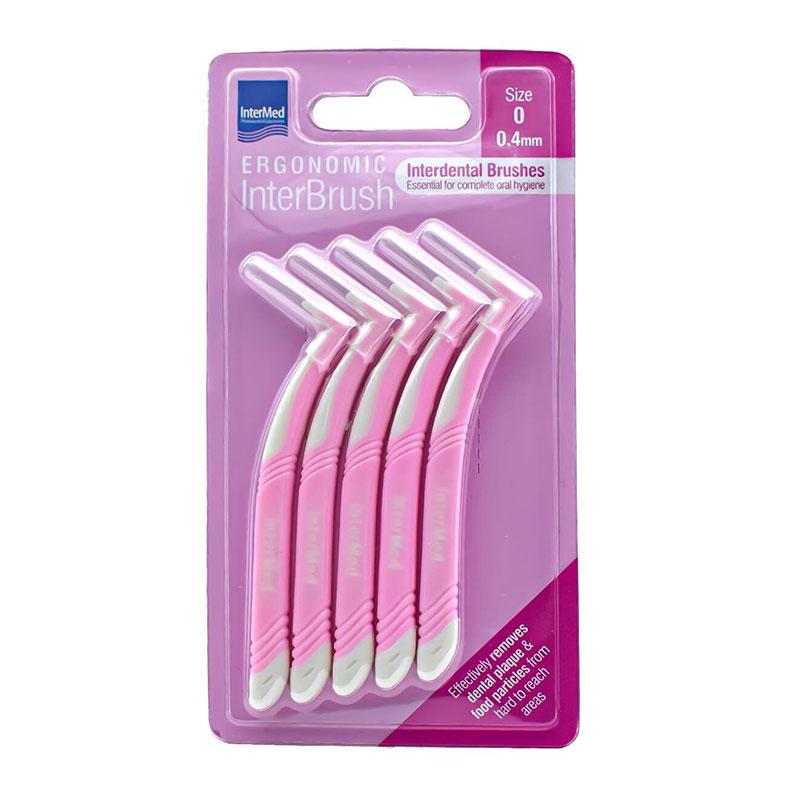 Φωτογραφία προϊόντος: Intermed Ergonomic InterBrush Μεσοδόντια Size 0 (0.4mm) 5τμχ