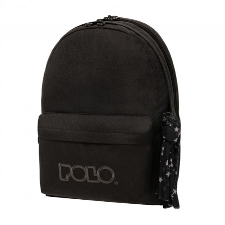 Φωτογραφία προϊόντος: POLO Original Double Σακίδιο Πλάτης Μαύρο 27L με Μαντήλι