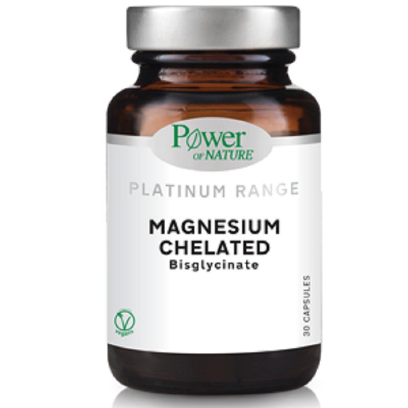Φωτογραφία προϊόντος: Power Of Nature Platinum Range Magnesium Bisglycinate 30 κάψουλες