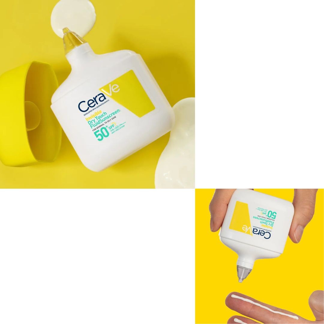 Φωτογραφία προϊόντος: CeraVe Invisible Dry Touch Fluid Sunscreen SPF50+ 50 ml