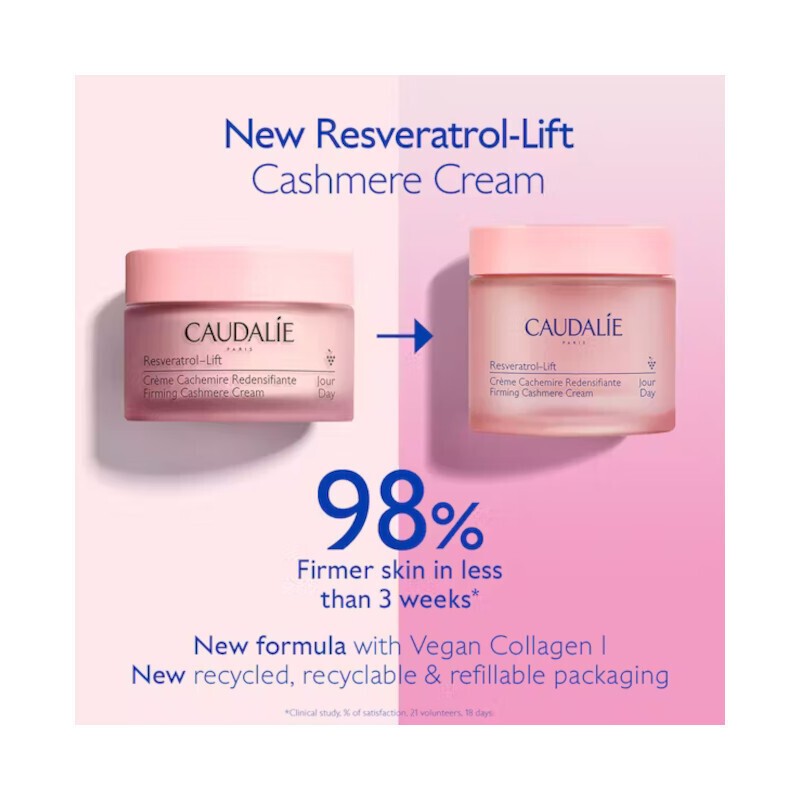 Φωτογραφία προϊόντος: Caudalie Resveratrol-Lift Firming Cashmere Cream Refill Κρέμα Ημέρας Ανταλλακτικό 50 ml
