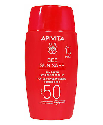 Φωτογραφία προϊόντος: Apivita Bee Sun Safe Λεπτόρρευστη Αντηλιακή Κρέμα Προσώπου SPF50 50 ml