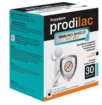 Φωτογραφία προϊόντος: Frezyderm Prodilac Immuno Shield Fast Melt Ροδάκινο 30 φακελάκια