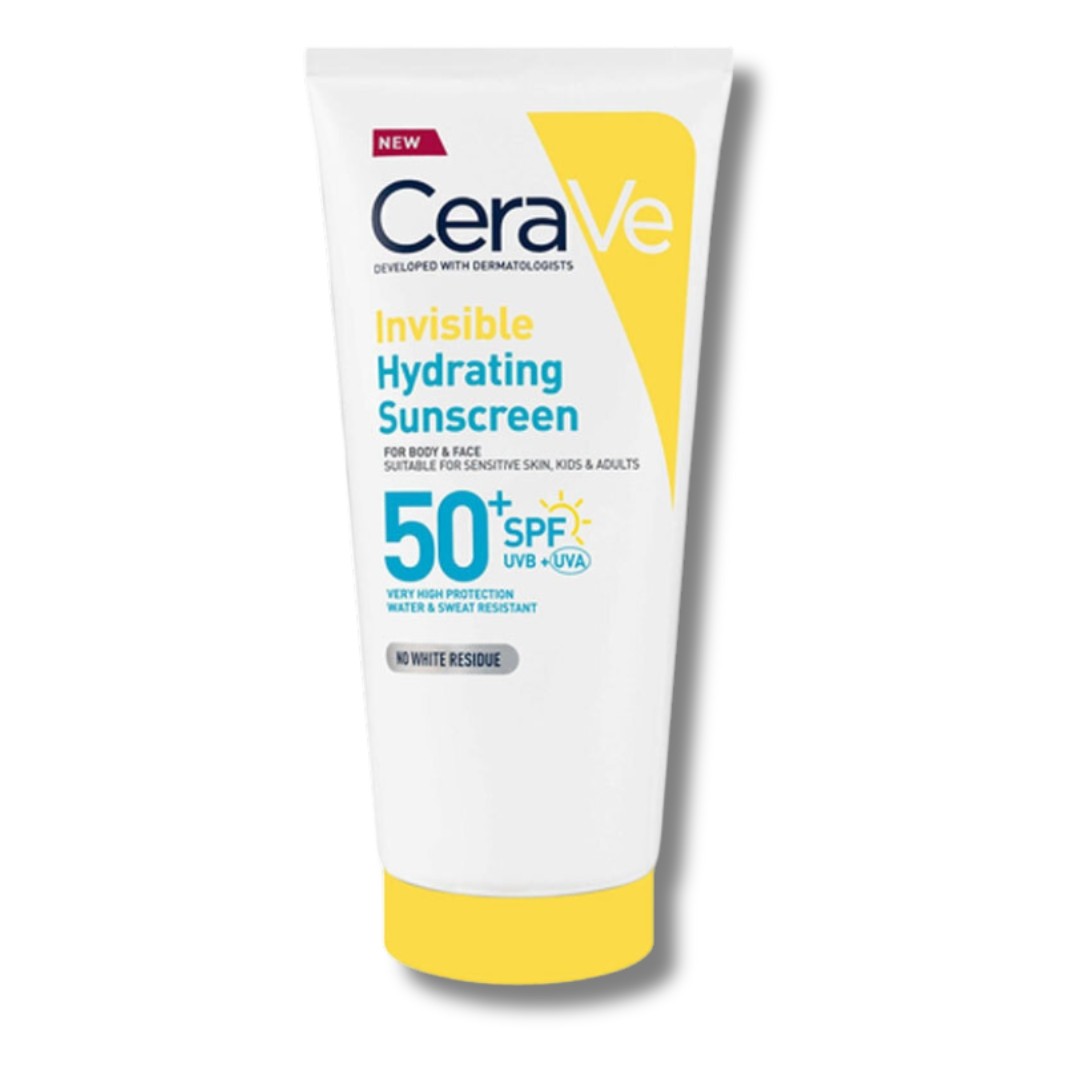 Φωτογραφία προϊόντος: CeraVe Invisible Hydrating Sunscreen Face + Body SPF50+ 177 ml
