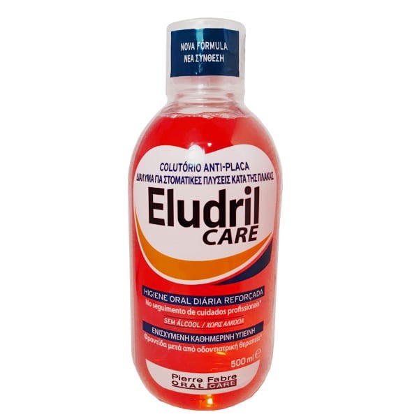 Φωτογραφία προϊόντος: ELGYDIUM Eludril Care Στοματικό Διάλυμα 500 ml