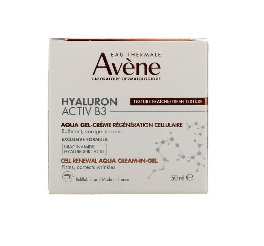 Φωτογραφία προϊόντος: Avene Hyaluron Activ B3 Aqua Gel-Cream Κρέμα-Τζελ Κυτταρικής Αναγέννησης 50 ml